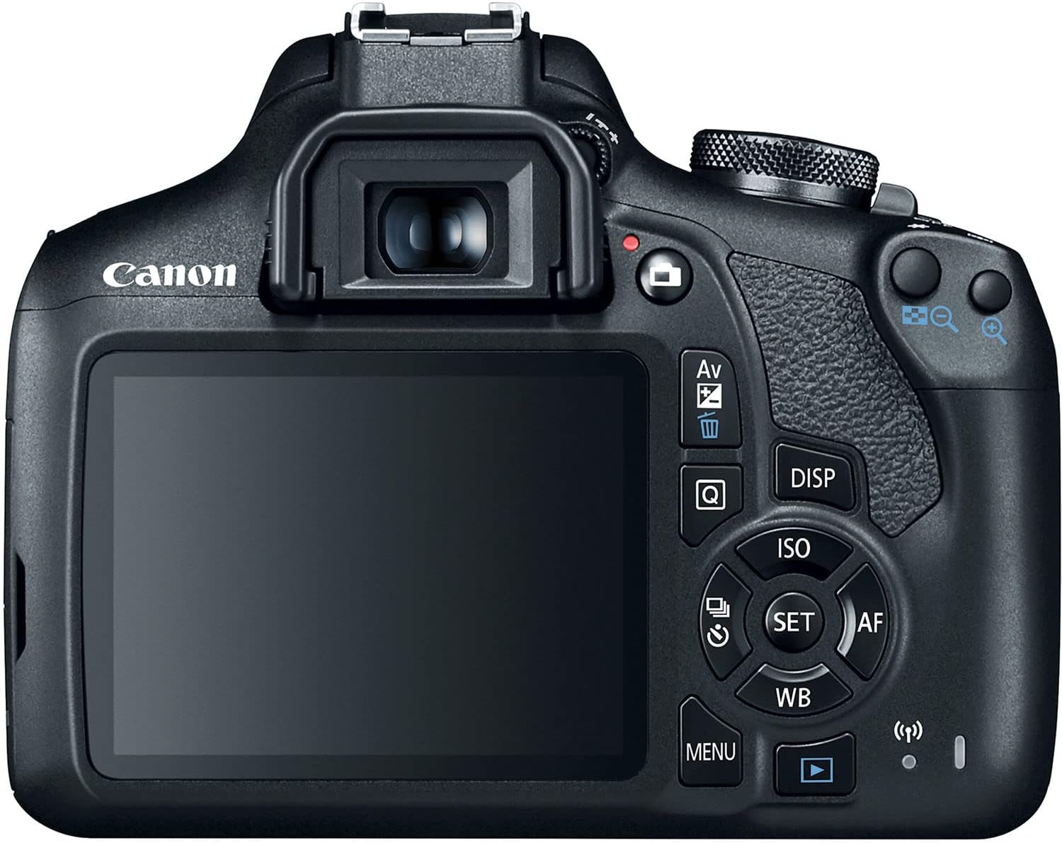 Canon EOS Rebel T7 DSLR Camera Canon EF-S 18-55mm f/3.5-5.6 is II Lens - 2pc SanDisk 64GB Memory Cards,