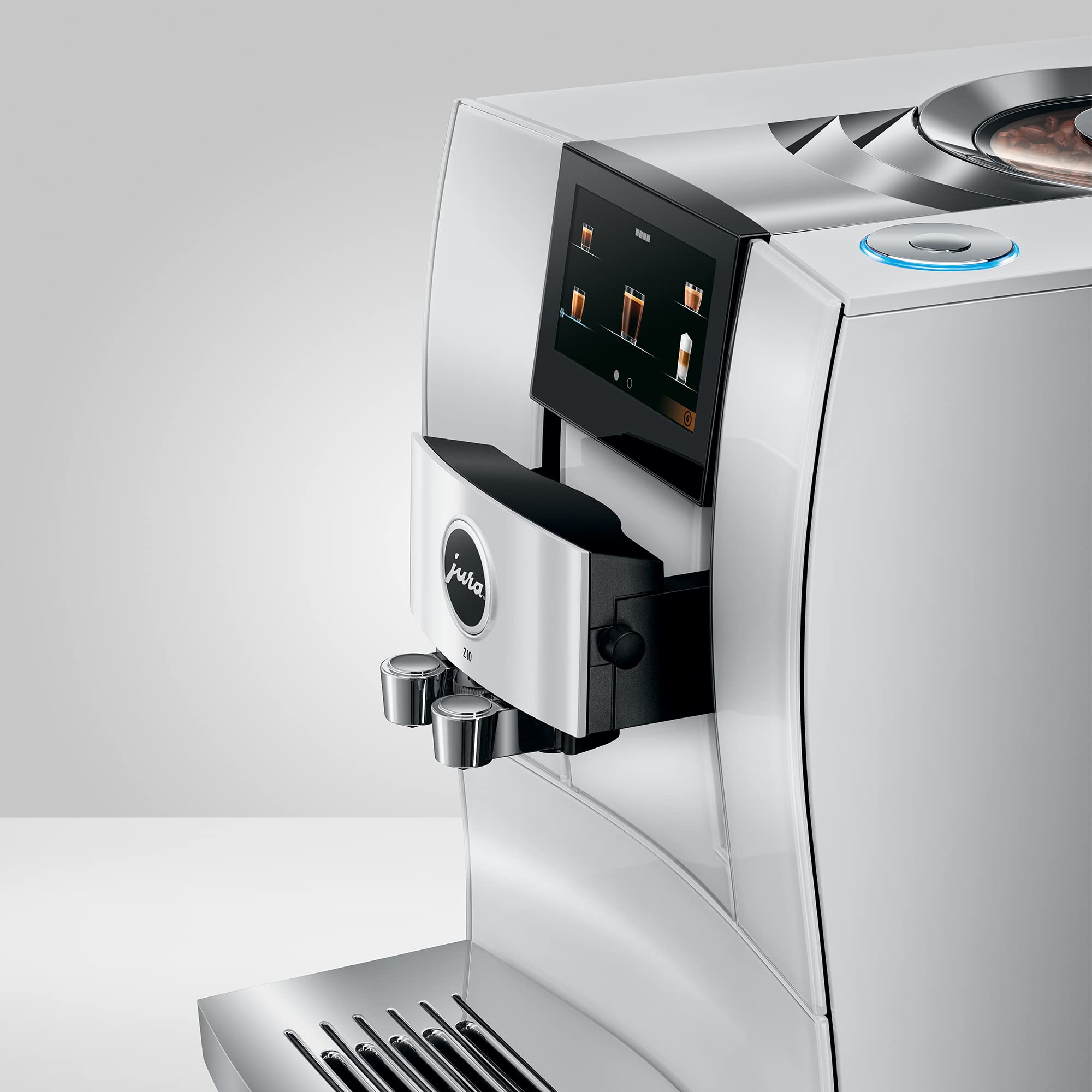 New Jura Z10 Espresso Fully Automatic Machine/Maker – Aluminum White