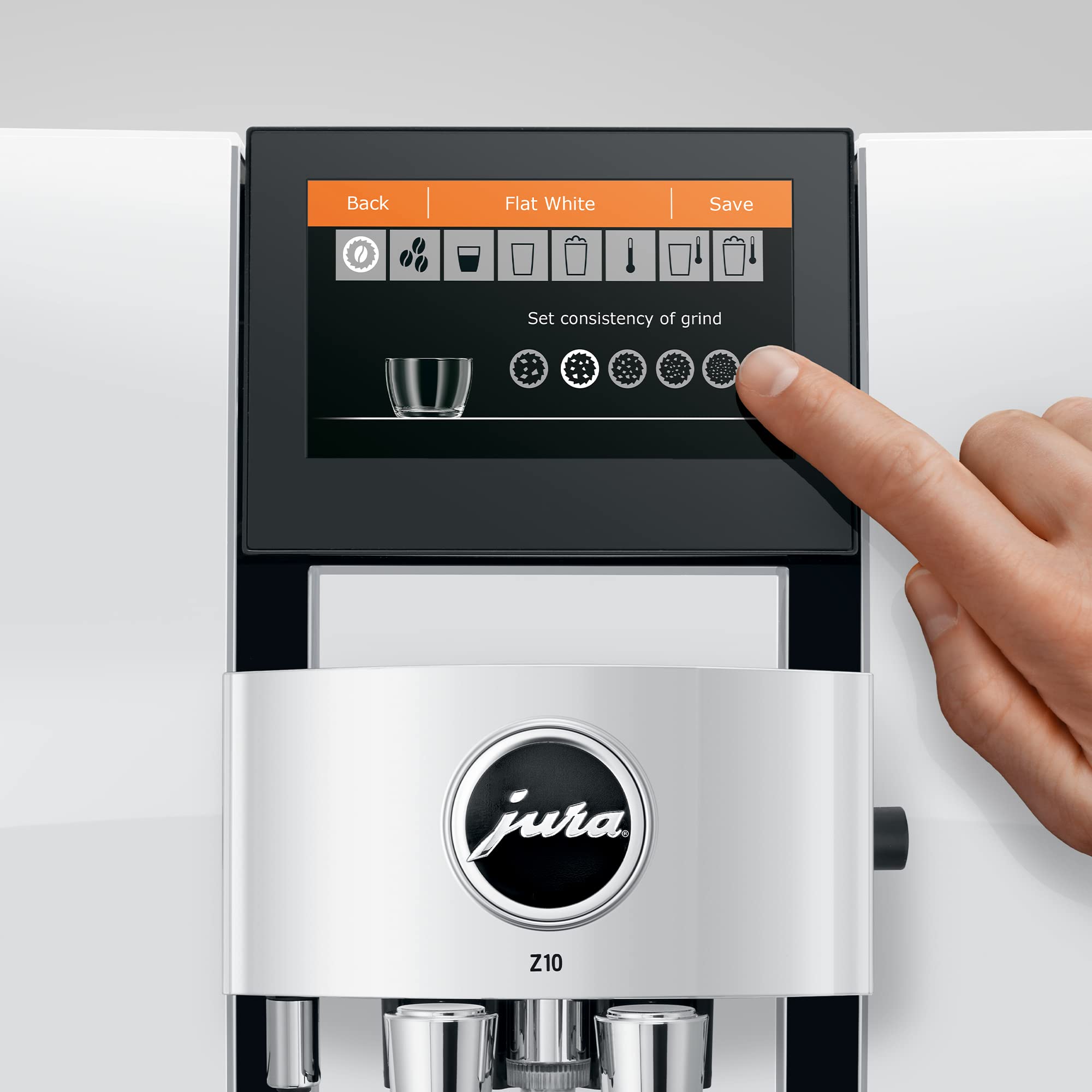 New Jura Z10 Espresso Fully Automatic Machine/Maker – Aluminum White