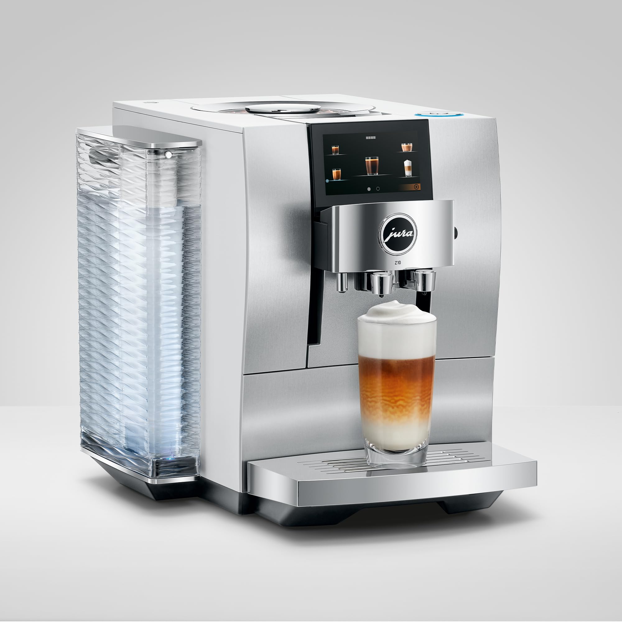 New Jura Z10 Espresso Fully Automatic Machine/Maker – Aluminum White